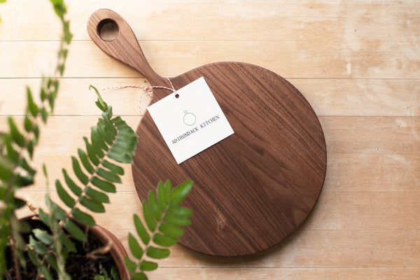 Small Round Wood Cutting Board  Adirondack Kitchen – East Third Collective