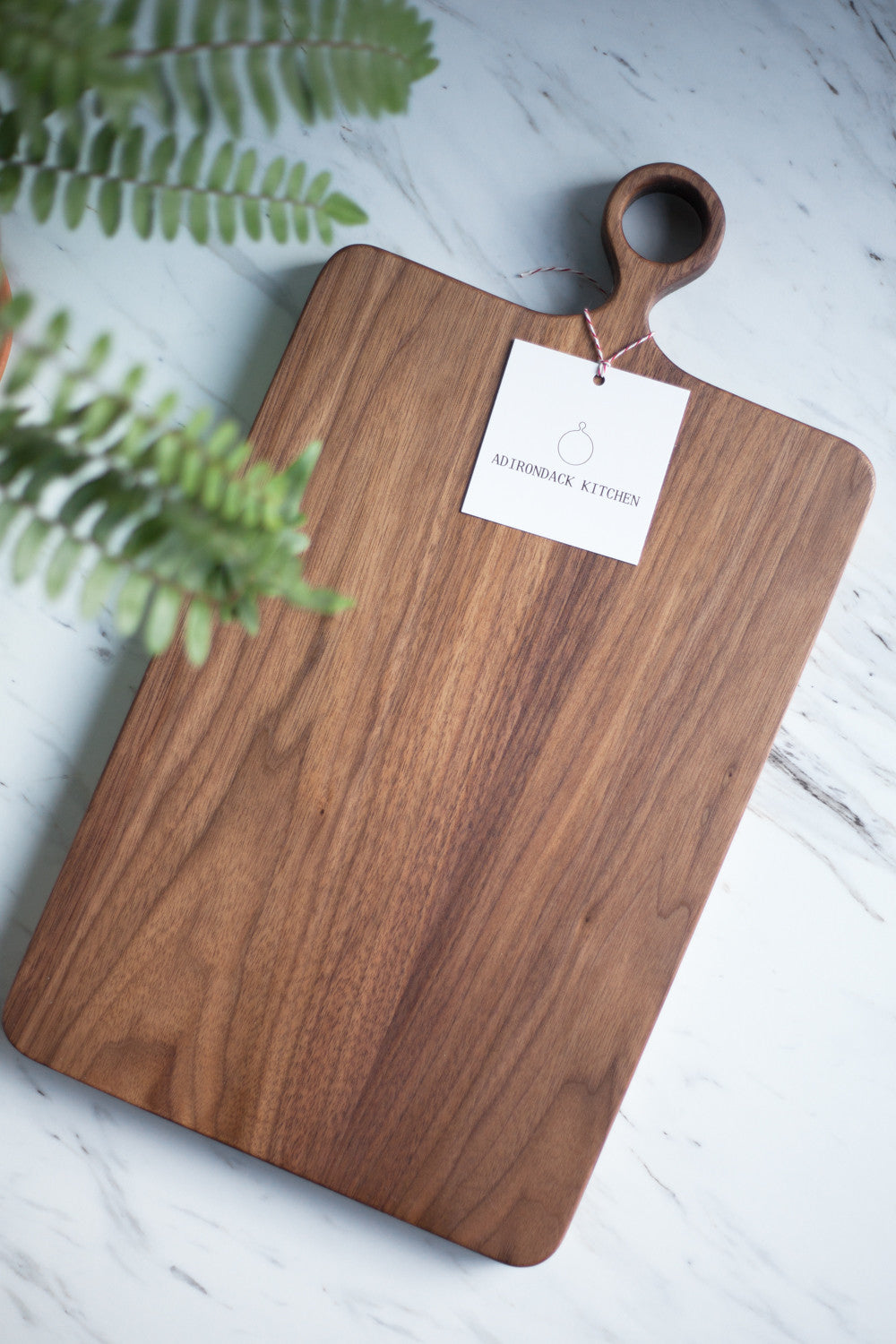 Handmade Small Size Wooden Cutting Board With Handle For Kitchen 12 x 8 inch