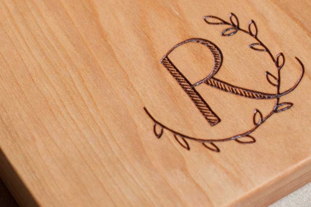 Buy Hand Made Personalized Cutting Board, Engraved Cutting Board